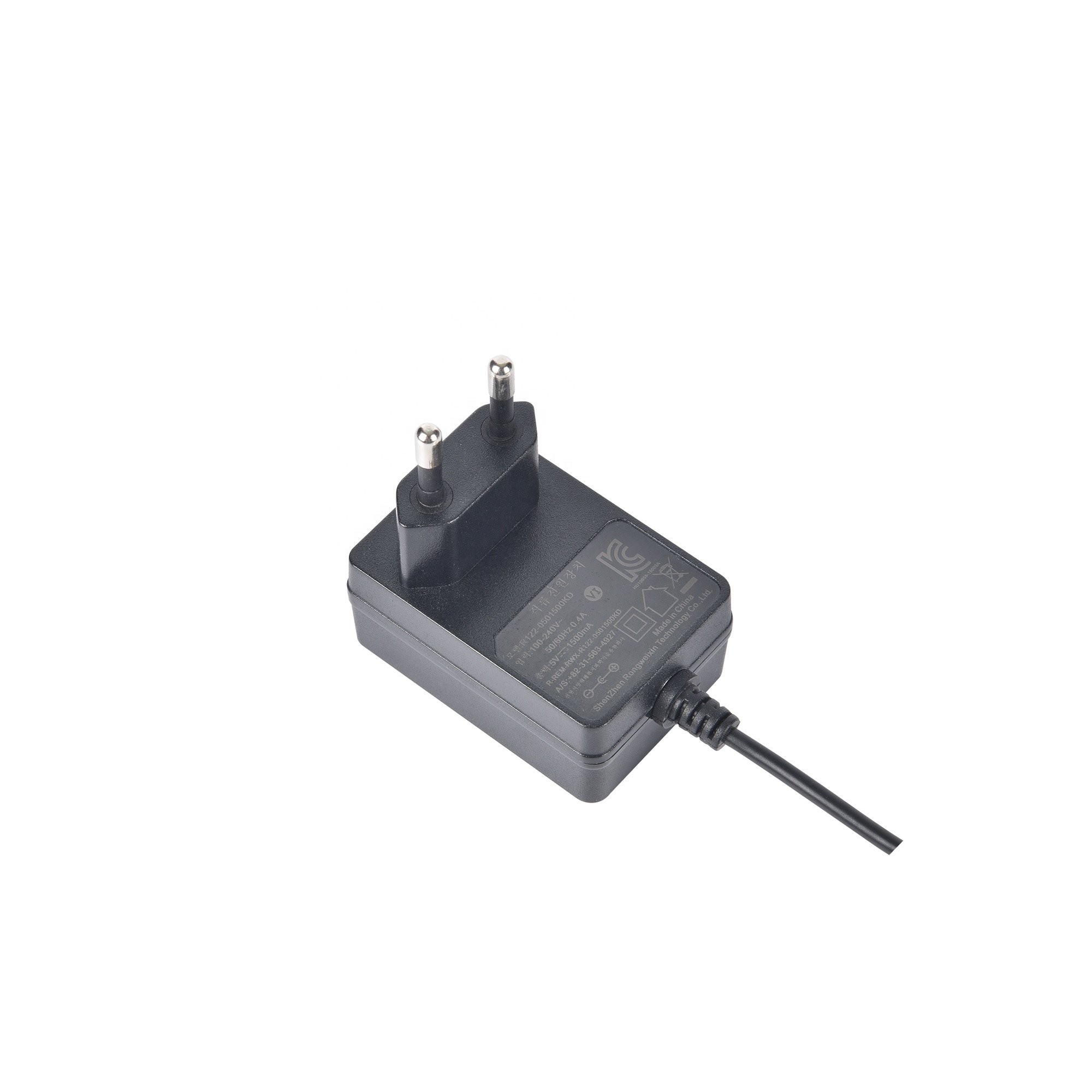 POS 12V EU Plug Switching Power Supply12v1a Adapter Electronic Products DC Power Adaptor Wall Plug Plug in Black White 2 Years