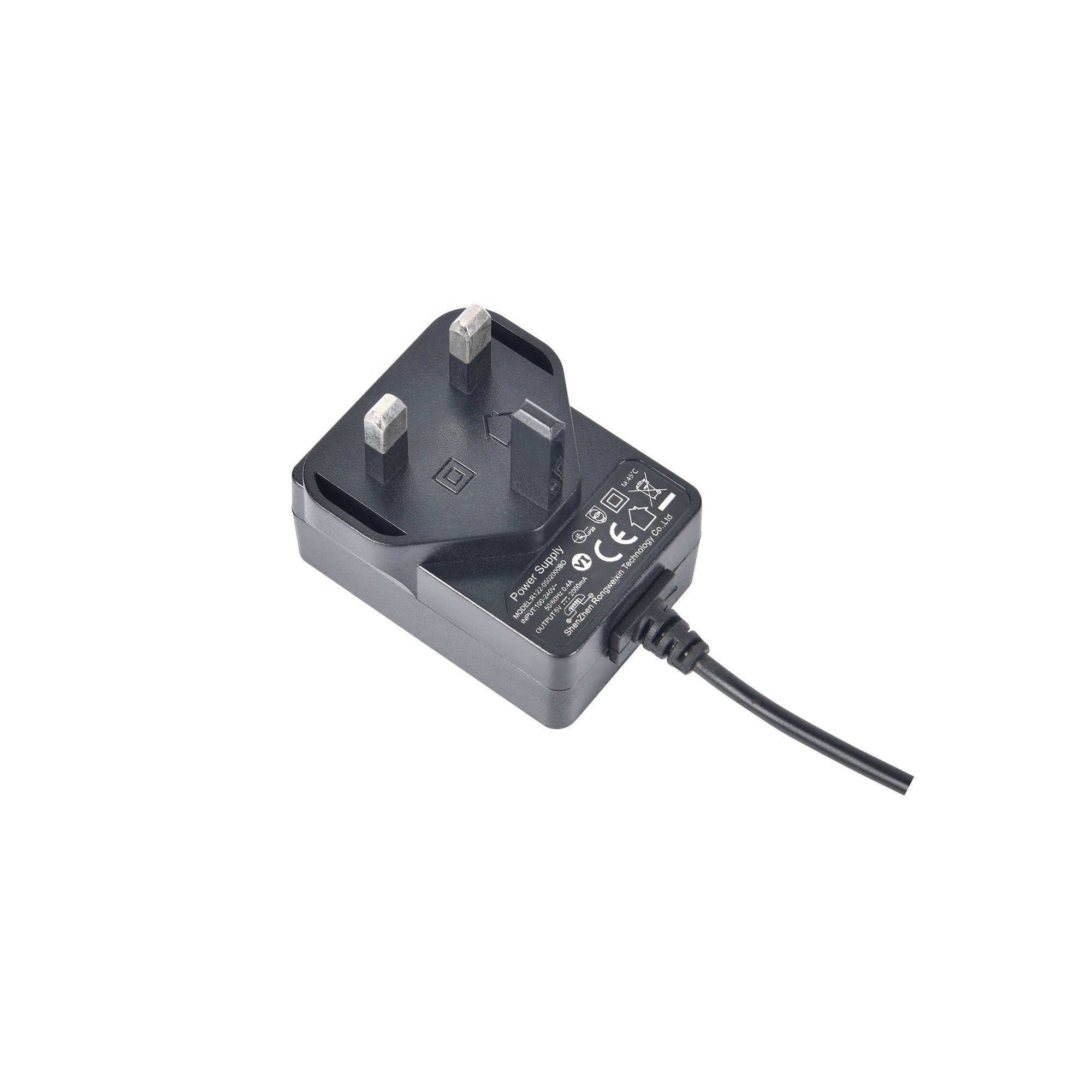 POS 12V EU Plug Switching Power Supply12v1a Adapter Electronic Products DC Power Adaptor Wall Plug Plug in Black White 2 Years