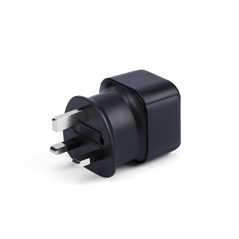 High quality White black or custom uk to eu travel adapter universal uk travel adapter plug