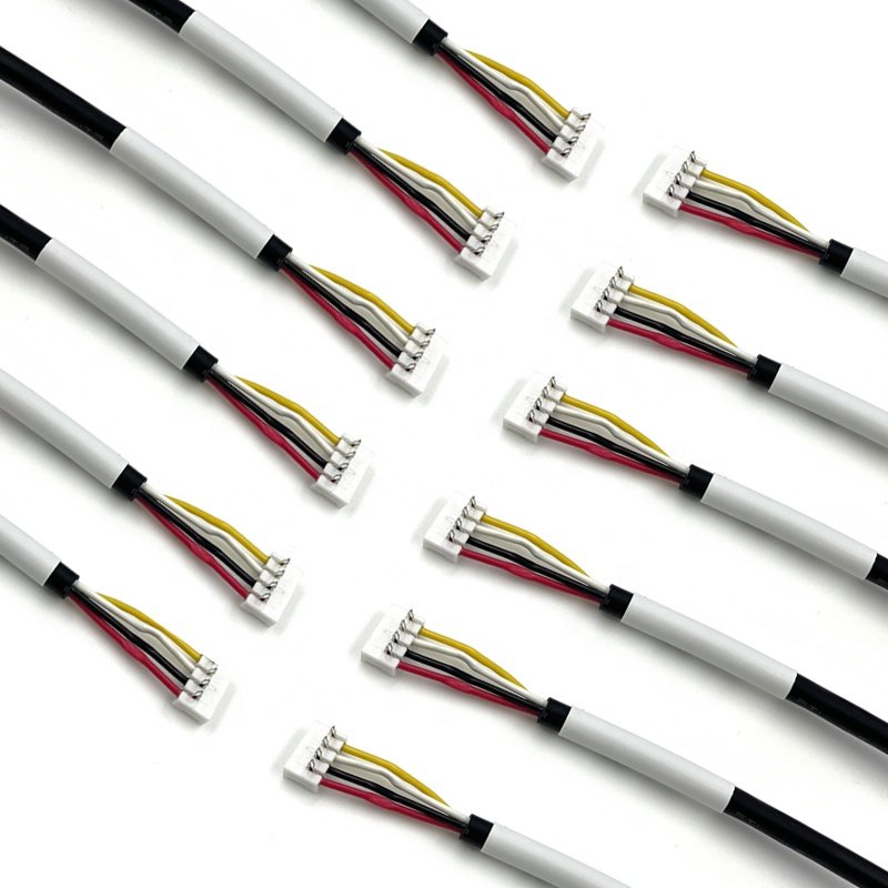 Professional 2.54mm 2/3/4/5/6 Pin Connector Female Plug SH JST ZH PH XH Custom Cable Assembly