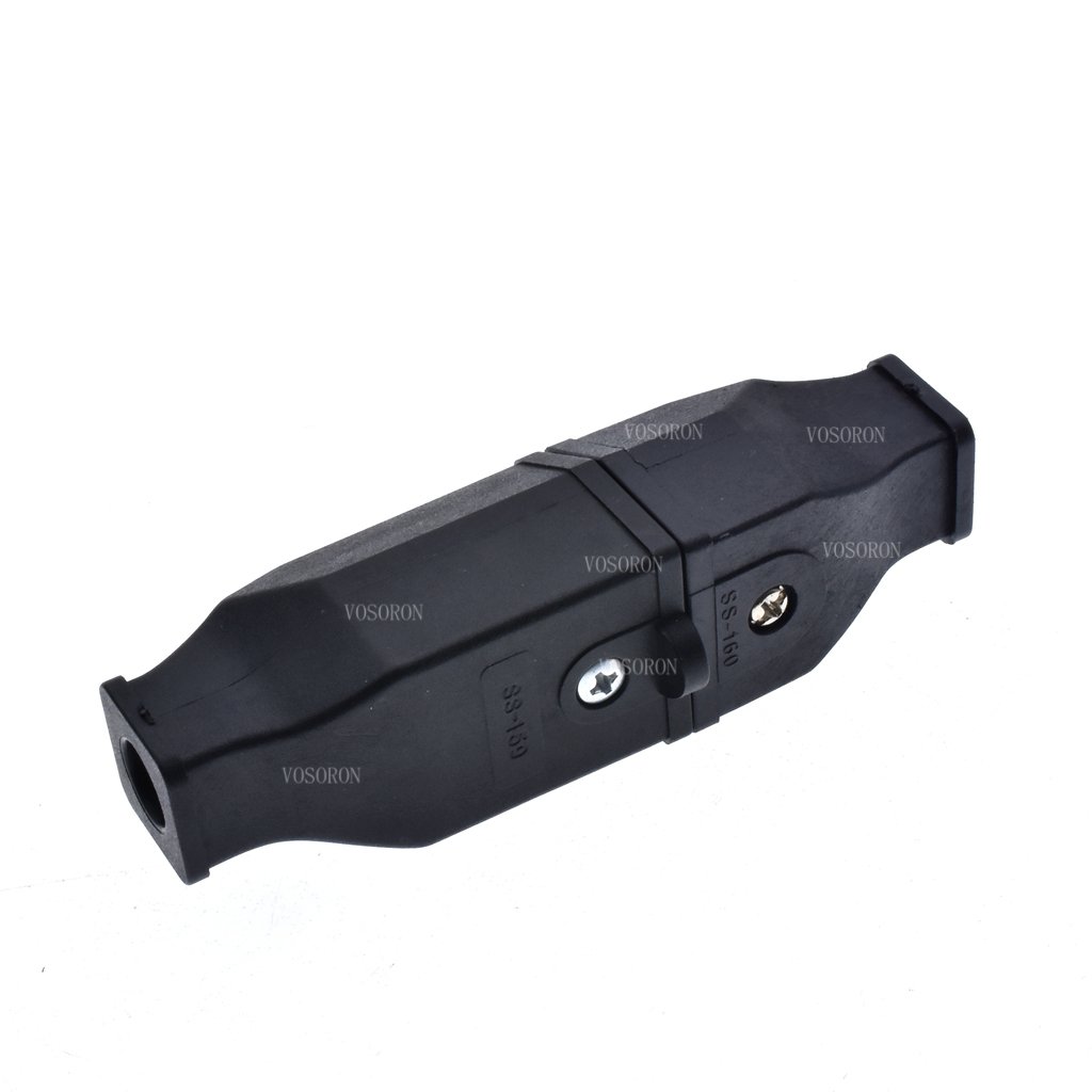 Black 15A 125V NEMA 5-15P/5-15R USA Canada Japan Mexico 3 Pins removable wiring plug socket industrial male female power plug