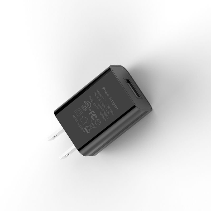 Us plug charger 5v 1a usb wall charger micro usb travel charger with single port for smart phone