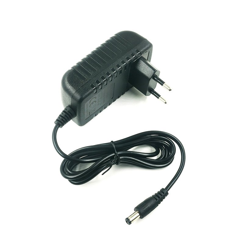 wholesale eu plug 24w 12v2a dc 5.5*2.1mm adaptor 12v 2amp ac dc adapter for cctc led strip