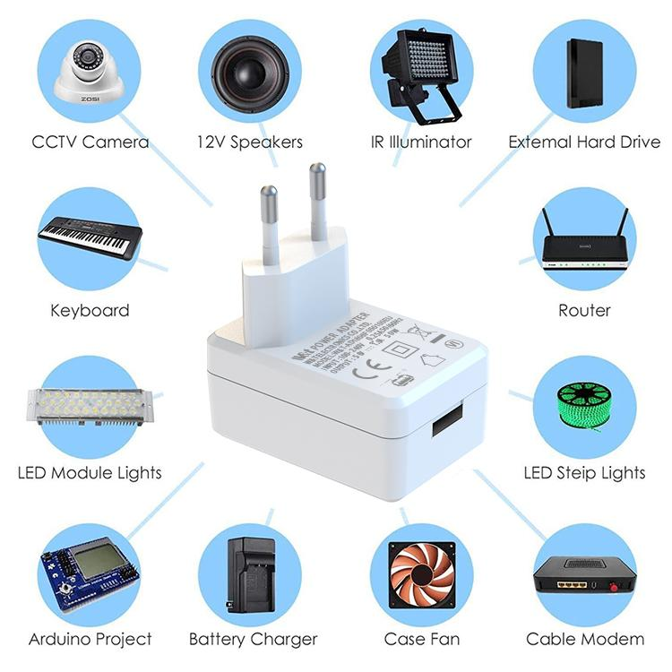 KC KCC certified Korea plug adaptor 5v usb charger 100-240V ac dc 5v 1a power adapter 5w 5v 1000ma adapters for facial tools