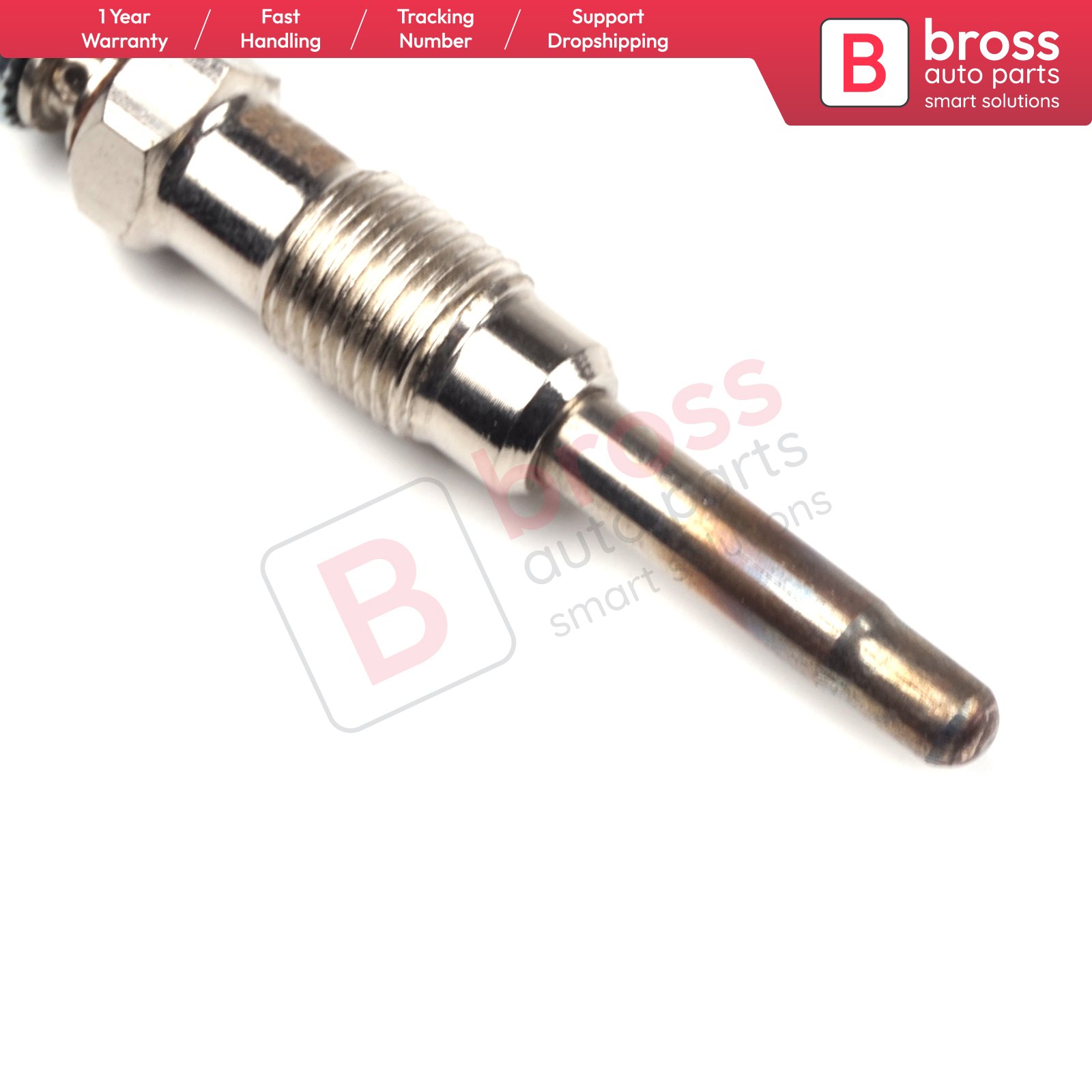 BGP41 1-Piece High Quality 657MJ Bross Auto Parts Diesel Engine Glow Plugs GX78 0100221141 Made in Turkey for Cars