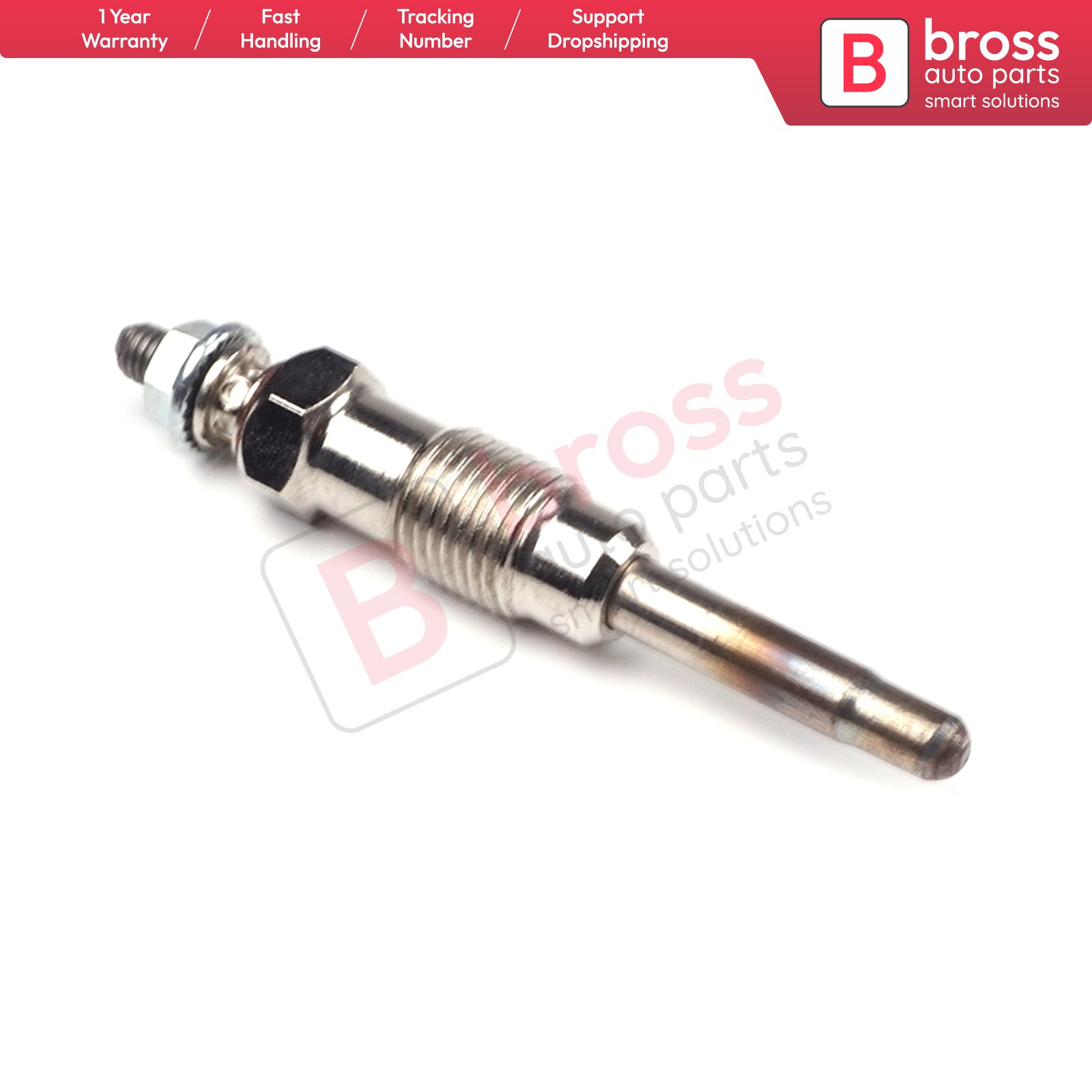 BGP41 1-Piece High Quality 657MJ Bross Auto Parts Diesel Engine Glow Plugs GX78 0100221141 Made in Turkey for Cars