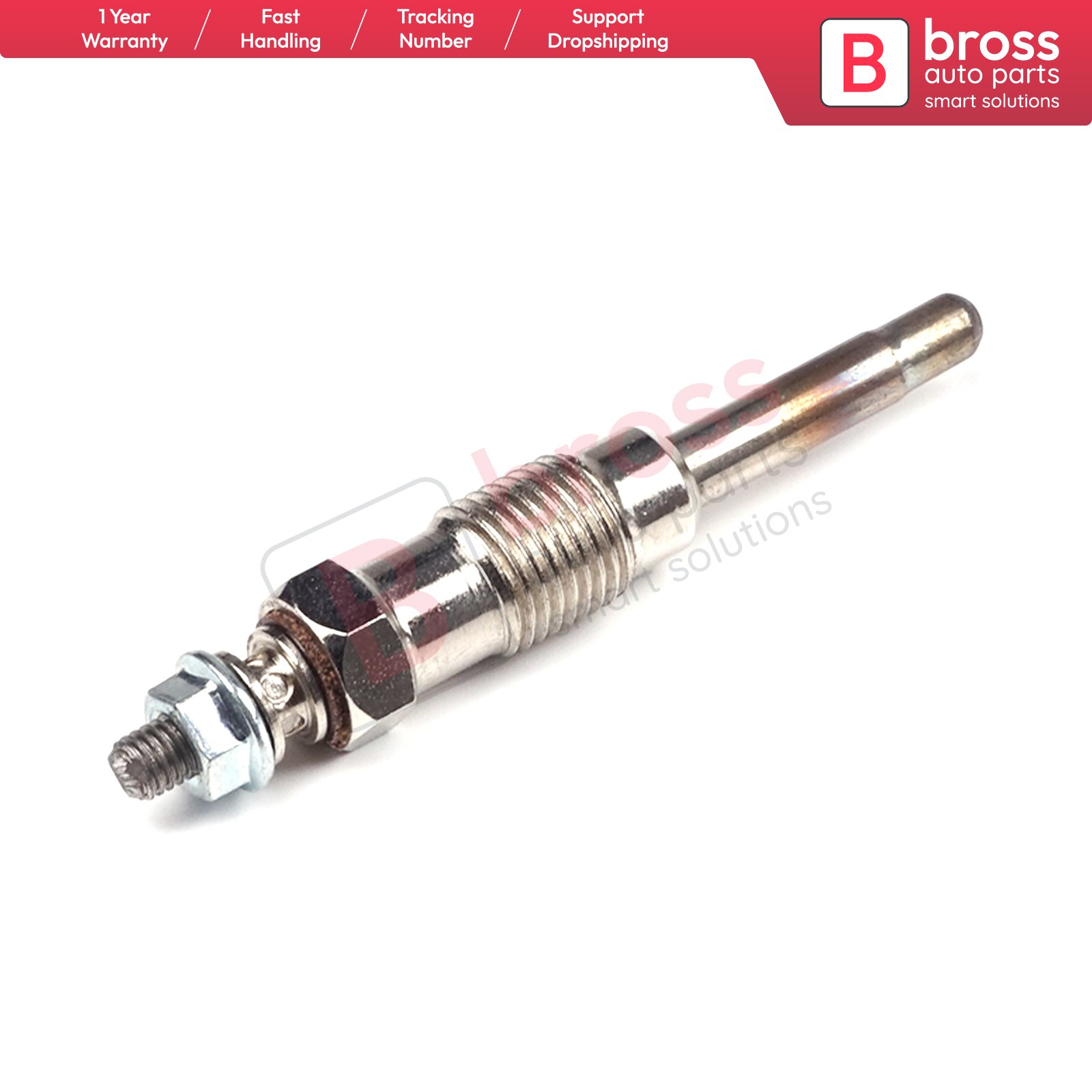 BGP41 1-Piece High Quality 657MJ Bross Auto Parts Diesel Engine Glow Plugs GX78 0100221141 Made in Turkey for Cars