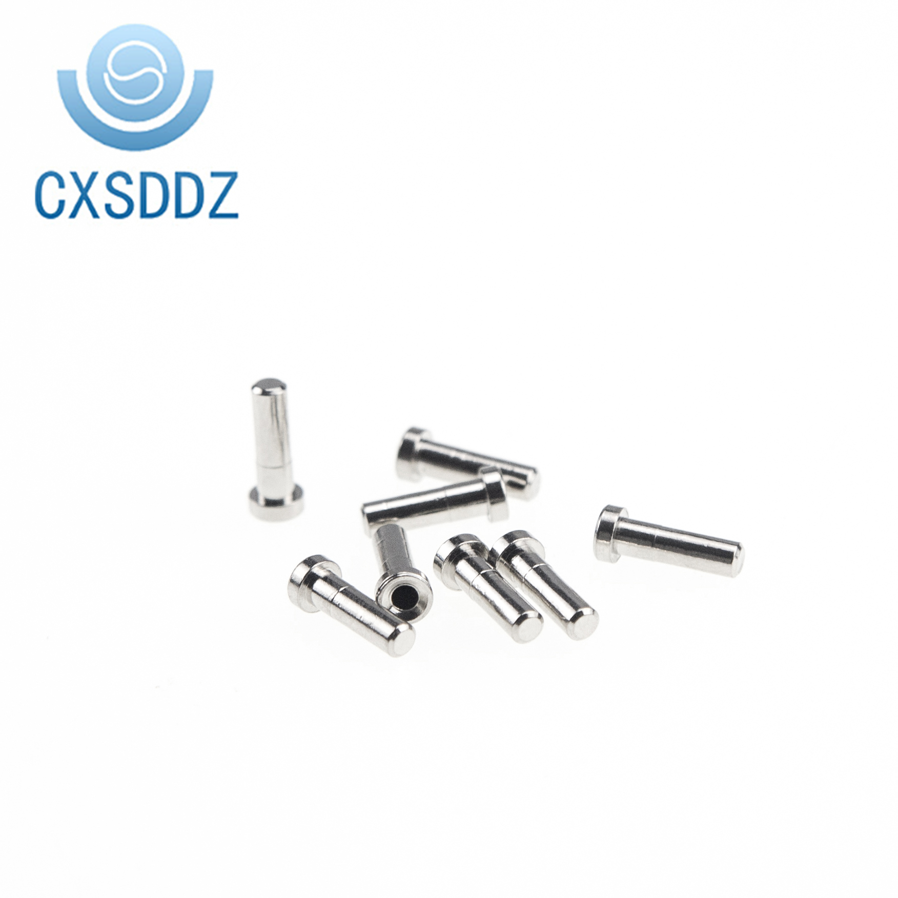 CXSDDZ-ZW22 Nickel or gold plated Brass 2mm press-in socket for pcb mounting