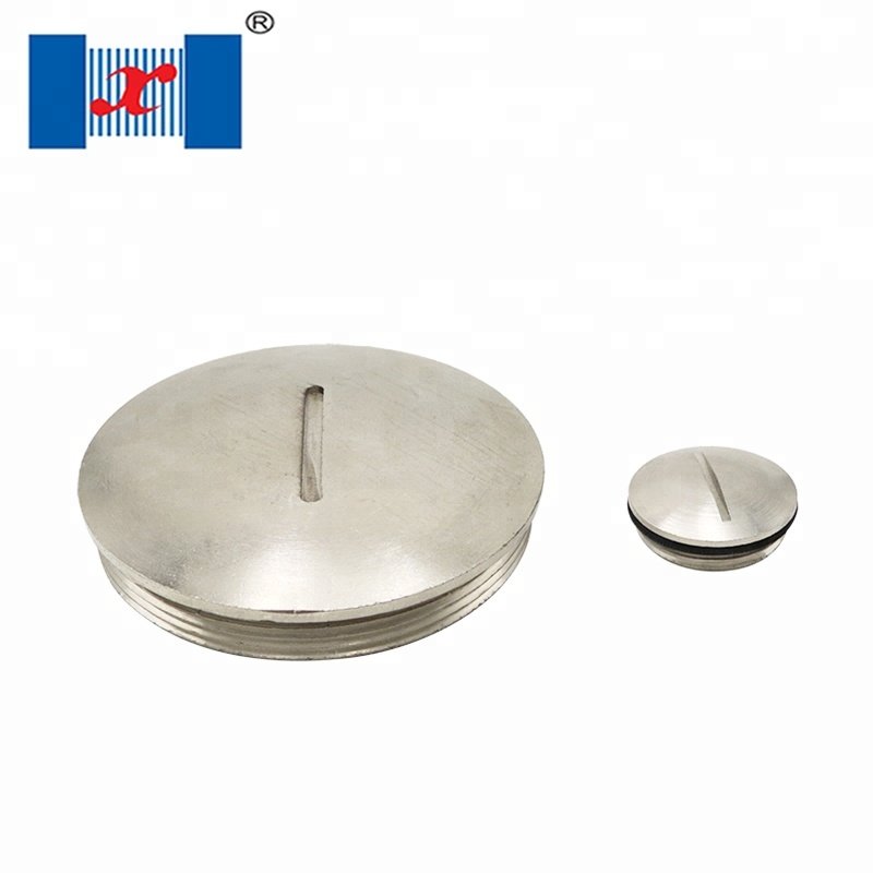 Metric PG Thread Metal Round Blind Stop Plugs