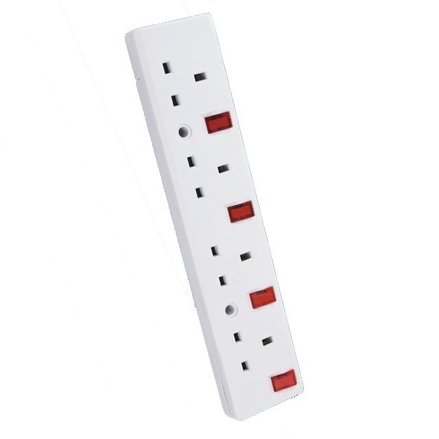 Factory BS approval uk plug extension socket uk sockets 13 amp switched