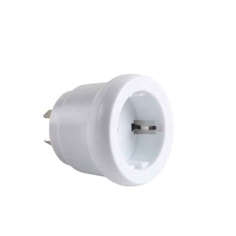 SAA approved EU socket to AUS NZ plug travel adapter for France, Germany,Italy travel to Australia , newzealand, fiji