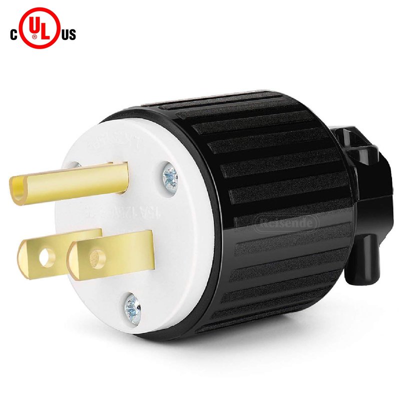NAME Plug L5-15p 15A 125V Us Assembled Wired Industry Plug Twist Locking Plug