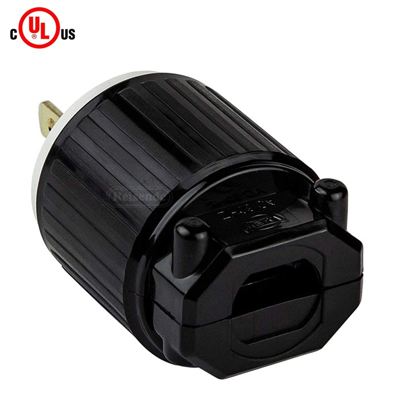 NAME Plug L5-15p 15A 125V Us Assembled Wired Industry Plug Twist Locking Plug