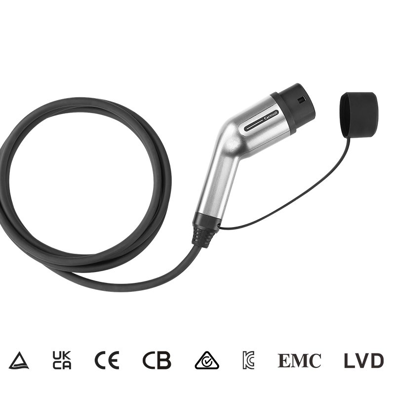 Factory Price Electric Car Side Discharge Plug for EV Type1/2 GB/T 16A Charger EV discharge equipment AC250 single phase IP65