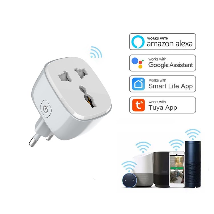 LDNIO SCW1050 Smart Home Universal Remote Control Socket WIFI Power EU UK US Plug Extension Socket
