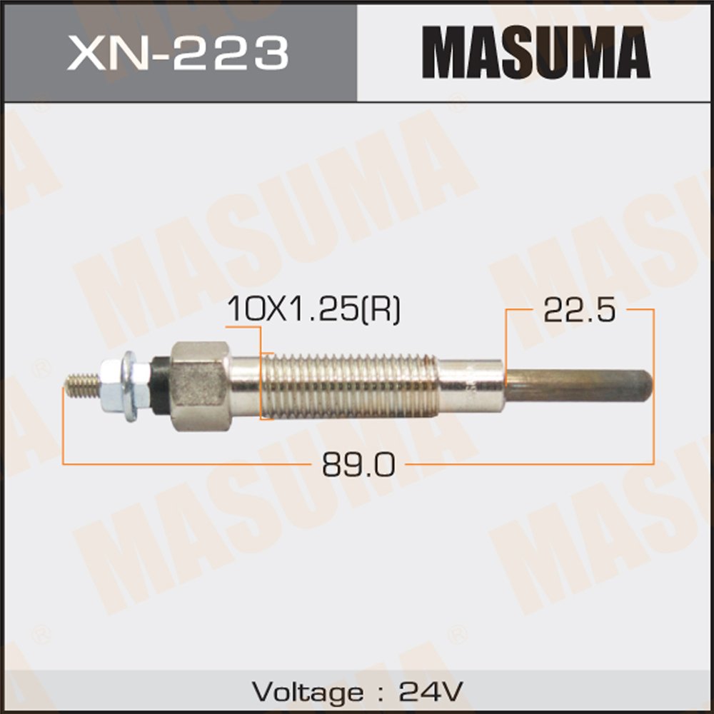 XN-223 MASUMA Chassis Parts Startup performance glow plug D16V1 1600cc 11065-10T01 for NISSAN ATLAS