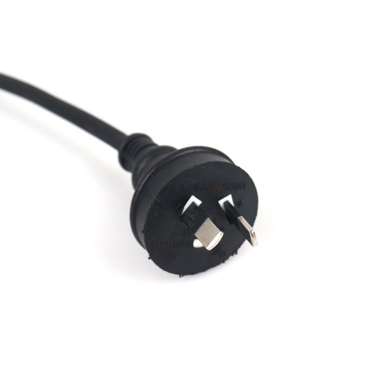 Argentina Male Power Plug to IEC 60320 C13 connector (IRAM approved) (10A/250V)