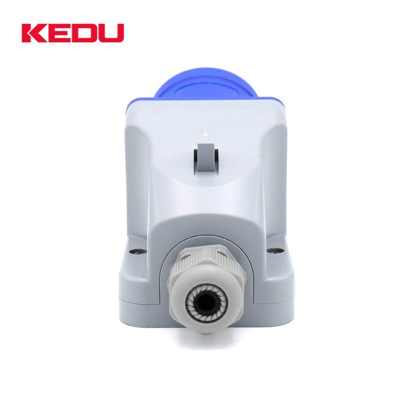 KEDU IP44 4 pins 16A 32A 230V Wall Mounted Industrial Electrical Plugs & Socket
