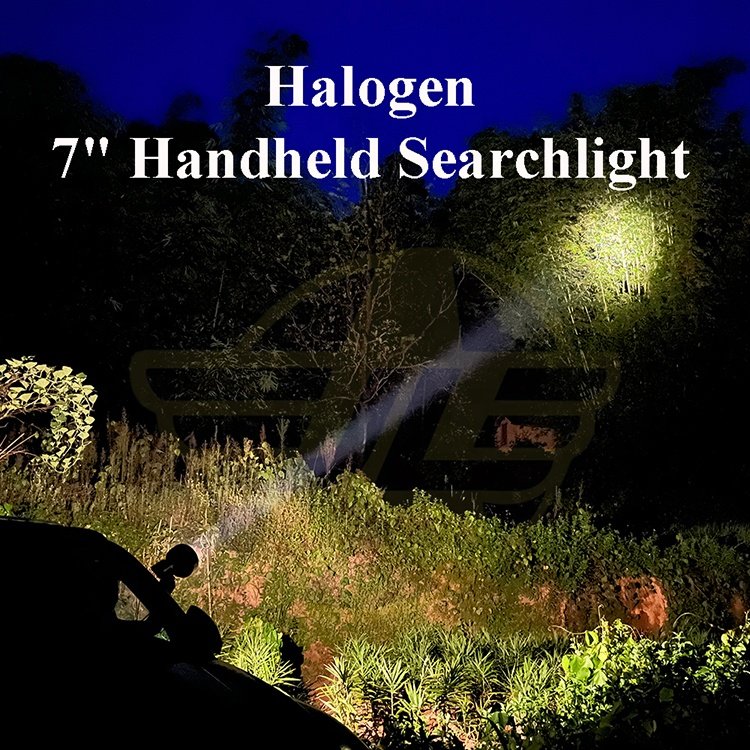 Car Lighter Plug Torchlight Outdoor Hunting Buggy Spotlight Boat Flashlight Marine Searchlight Handheld Work Light