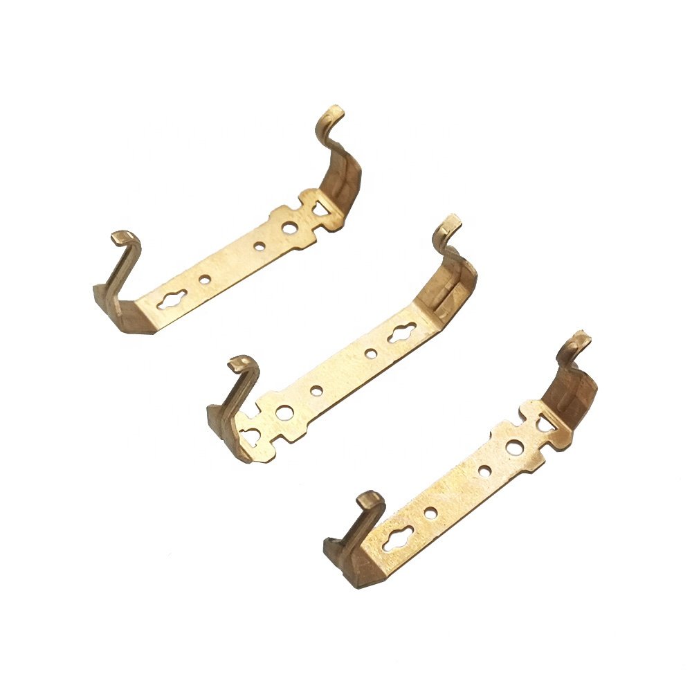 Electrical Plug and Socket Connectors Components from ZHNL Electrical Stamping Bending Parts EU Phosphor Copper Brass Customized
