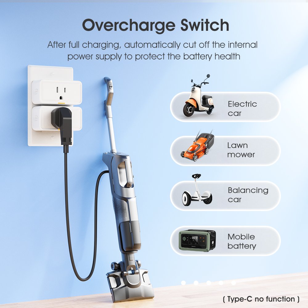 Smart Home Power Monitor APP Voice Works with Alexa Google Home Tuya Smart US Type c WiFi RF433 Socket Plug