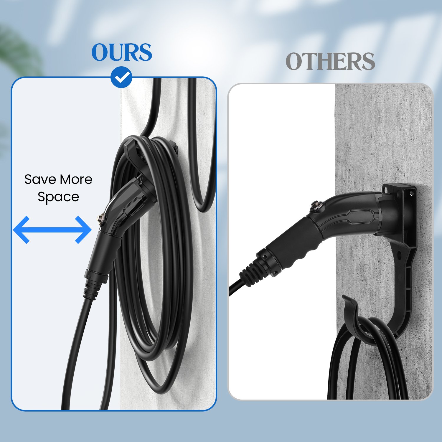 China electric car charger GBT plug waterproof IP67 anti-theft 3.5KW 7KW 11KW 22KW charging cable homeuse EV charger portable