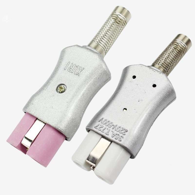 Hot High Temperature Straight Silicon Rubber Plug Heater Connector for Ceramic heater/