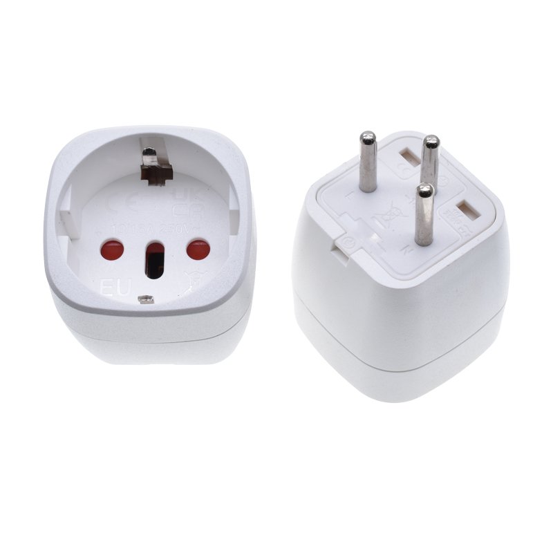 EU/Italy Swiss Switzerland Plug Adapter Multifunction 10A Rated Current Travel Charge Conversion Adapter Swiss Type-J Converter