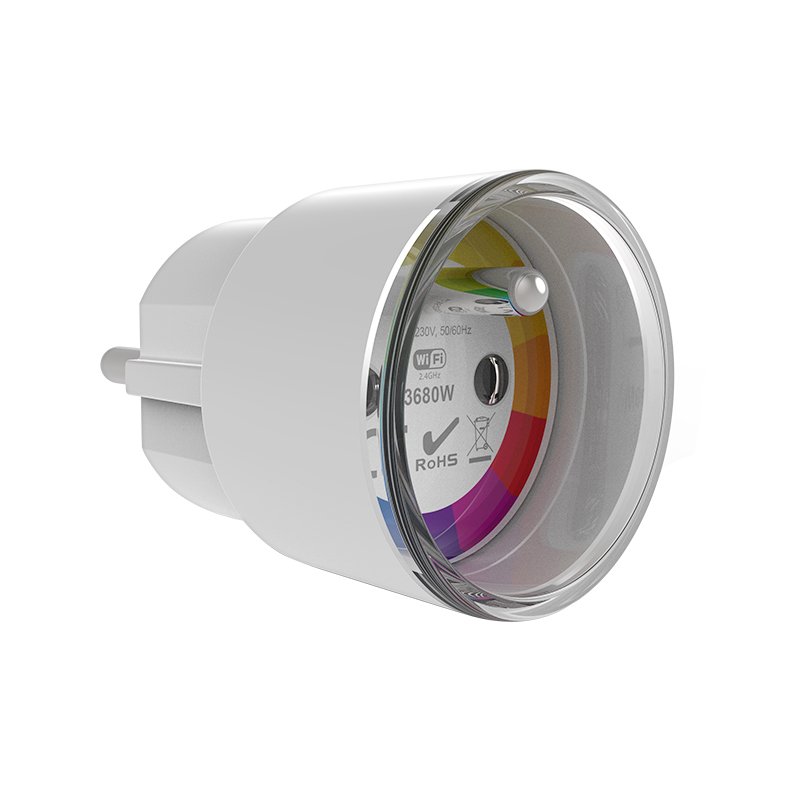 16A Intelligente Plug WiFi France Socket 3680W With Power Monitoring Tuya SmartLife APP Remote Control Support Alexa Google Home