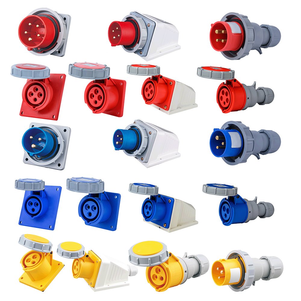 Cheap Factory-priced Electrical Distribution Construction Power Industrial Plug and Socket CE IP67 Power Supply Event Technology