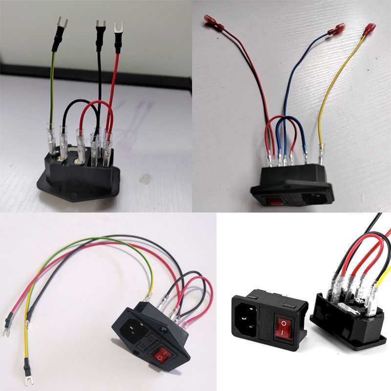 High quality male and female industrial plug and socket 3 Pin 4 Pin 5 Pin Industrial Socket Plug