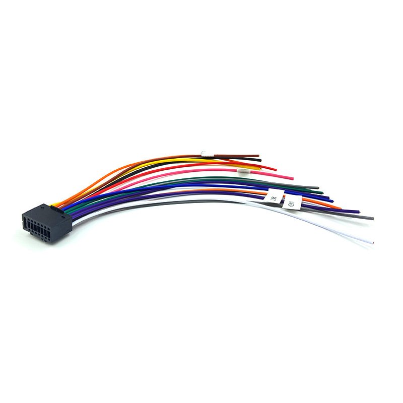Large screen navigation power cord 16p universal car power supply cable navigator Horn Cable plug