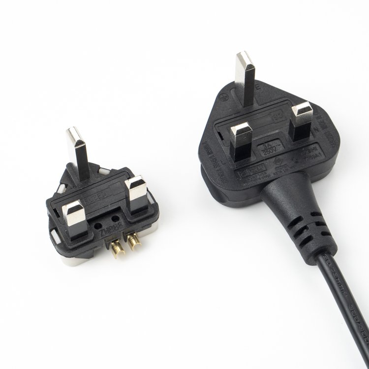 UK 3 PIN Plug Insert Already Approved By Certificate BS1363A SASO2203 GCC MS589A SS145A For UK Power Cord