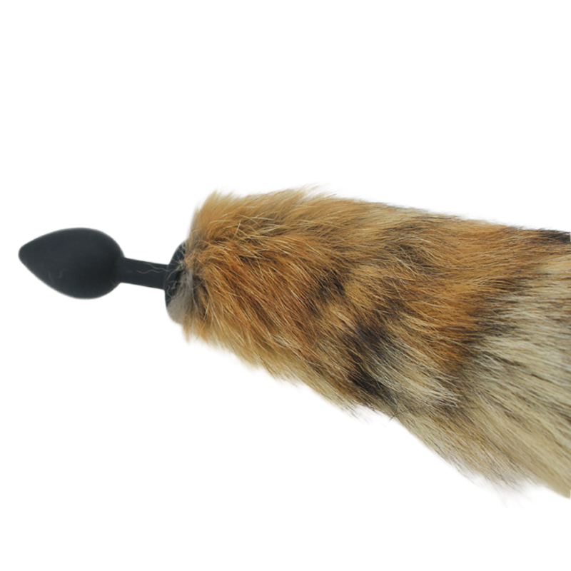 Factory Wholesale Dart Shaped BDSM bondage Erotic silicone Women Animal Tail Sex Toys Anal Plug for women