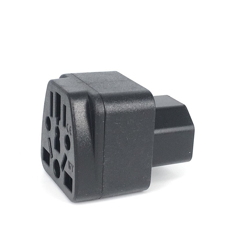 UPS IEC C14 to Universal Female EU US UK AU C13 Socket AC Plug Portable Universal Socket to C14 Male Plug PDU Computer Server