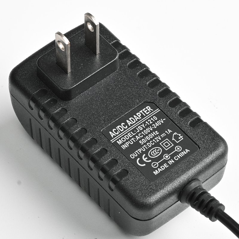 Electrical Manufacturer Adapter Pei'an Wall Power Supply LED Switching Power Supply DC 12V1A 12W Plug in Black/white