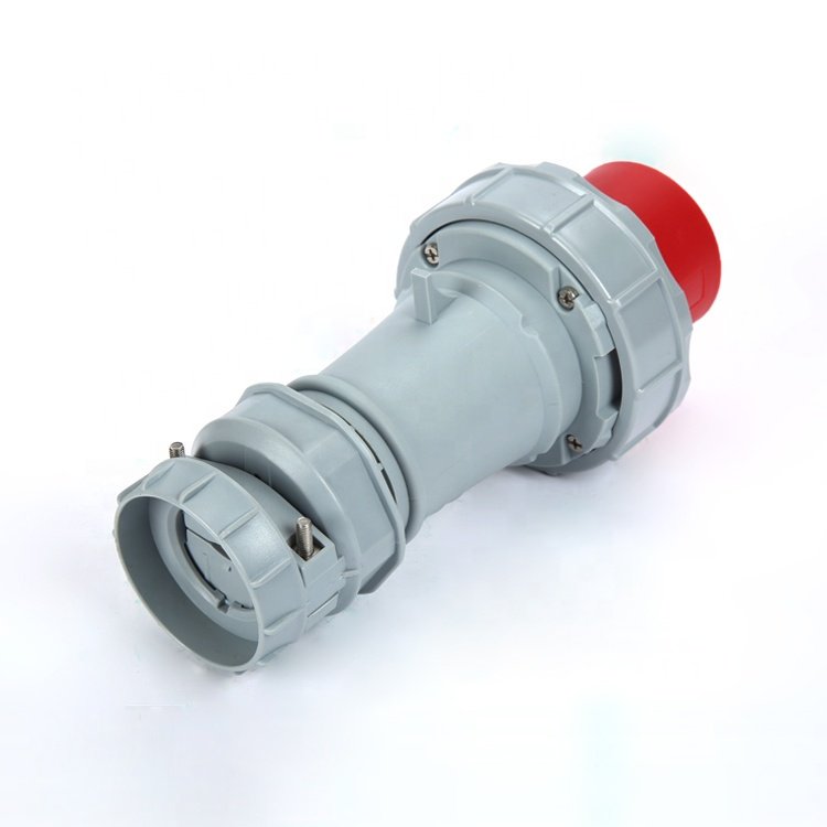 ZNG-5113 IP67 Waterproof 5 Pin 63A Industrial Mechanical Switched Interlock Socket Receptacle