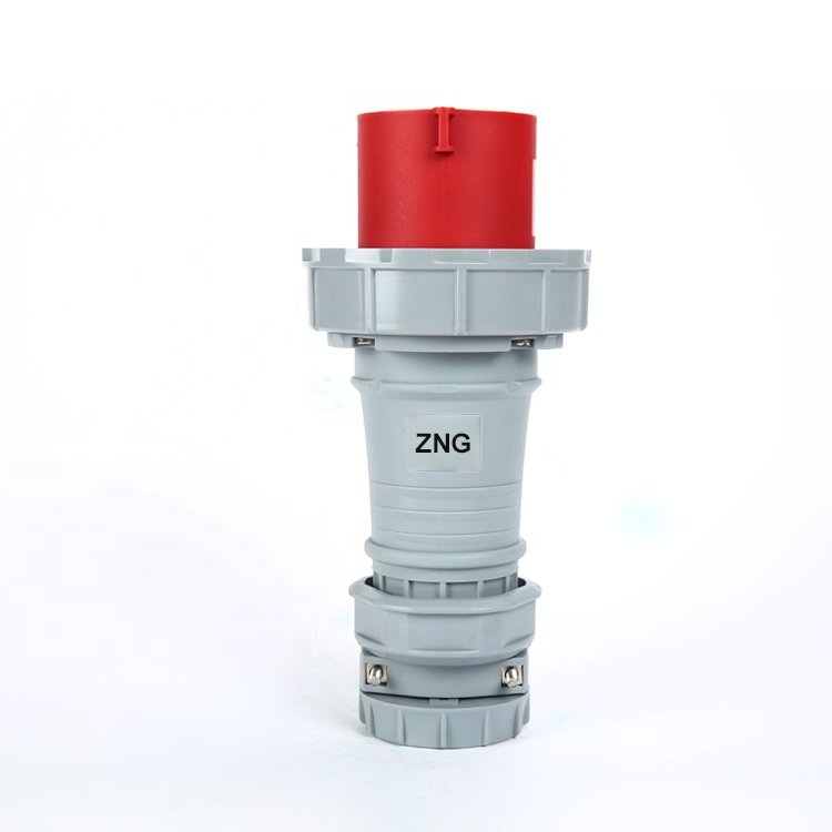 ZNG-5113 IP67 Waterproof 5 Pin 63A Industrial Mechanical Switched Interlock Socket Receptacle