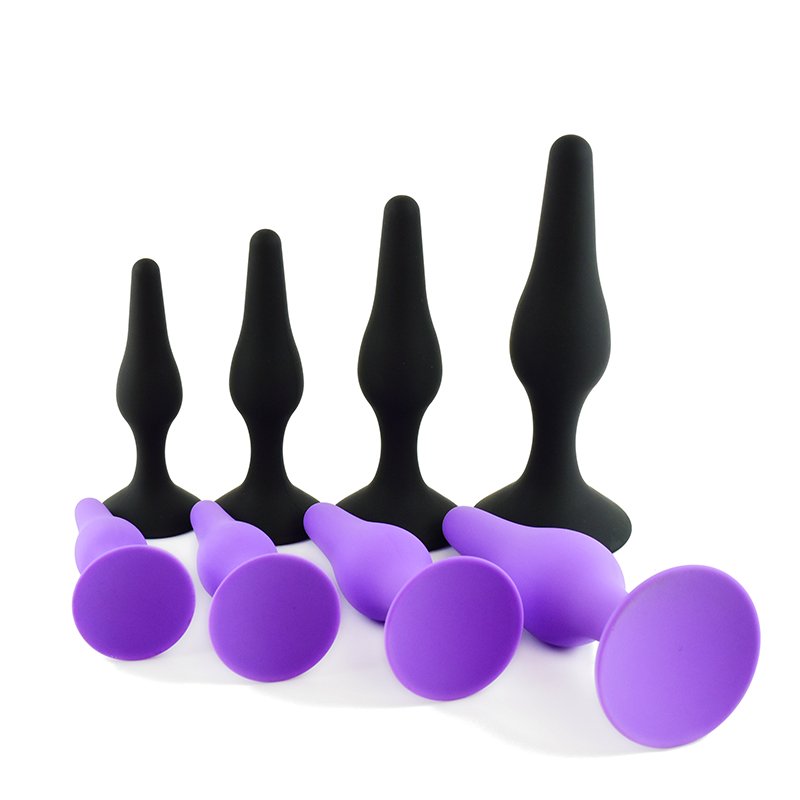 Female Adult Products Anal Plugs 4-Pack women's masturbation masturbation tools for women sexy toys for women pussy