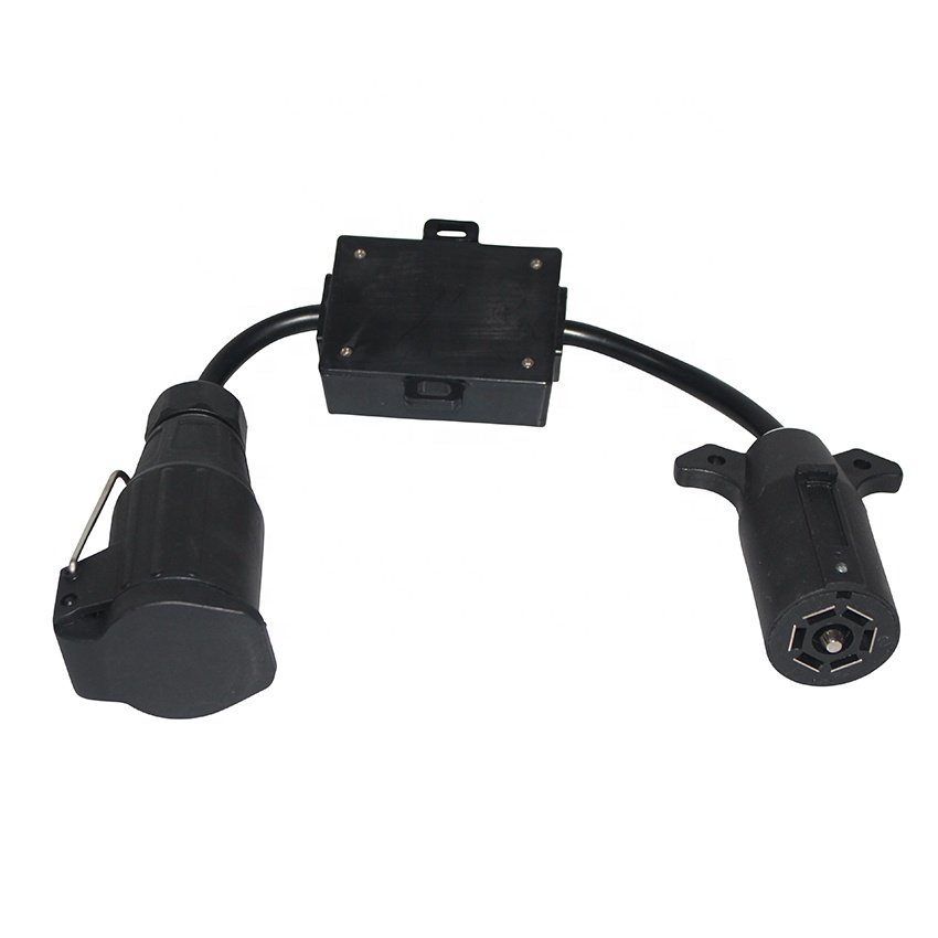 American 7 Pin Trailer Plug To Europe 13Pin Trailer Plug American Adapters Connectors