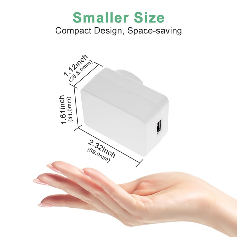 Interchangeable AC plug detachable plug 5 voltage 2000mA UAB-A adapter 5V 2A travel USB Charger for LED