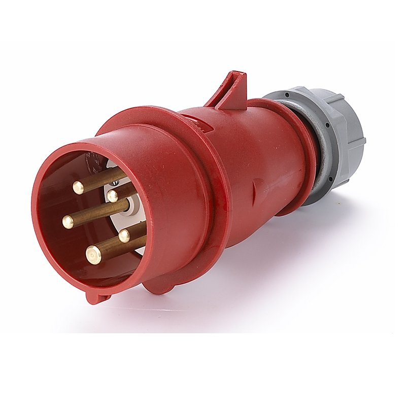 Male and Female Waterproof Industrial Plug Socket 380v 32a IP44 Electrical 4 Pin Standard Grounding 16A 32A 63A 200V-250V CN;FUJ