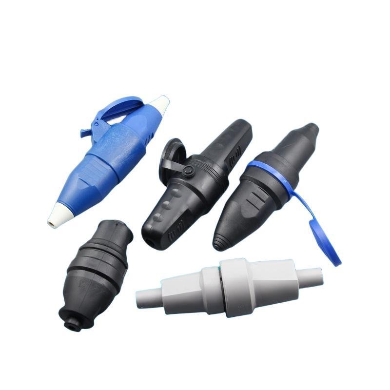 Low price IP44 German PVC explosion-proof waterproof male and female power plug Europe outdoor rain plug outdoor fall
