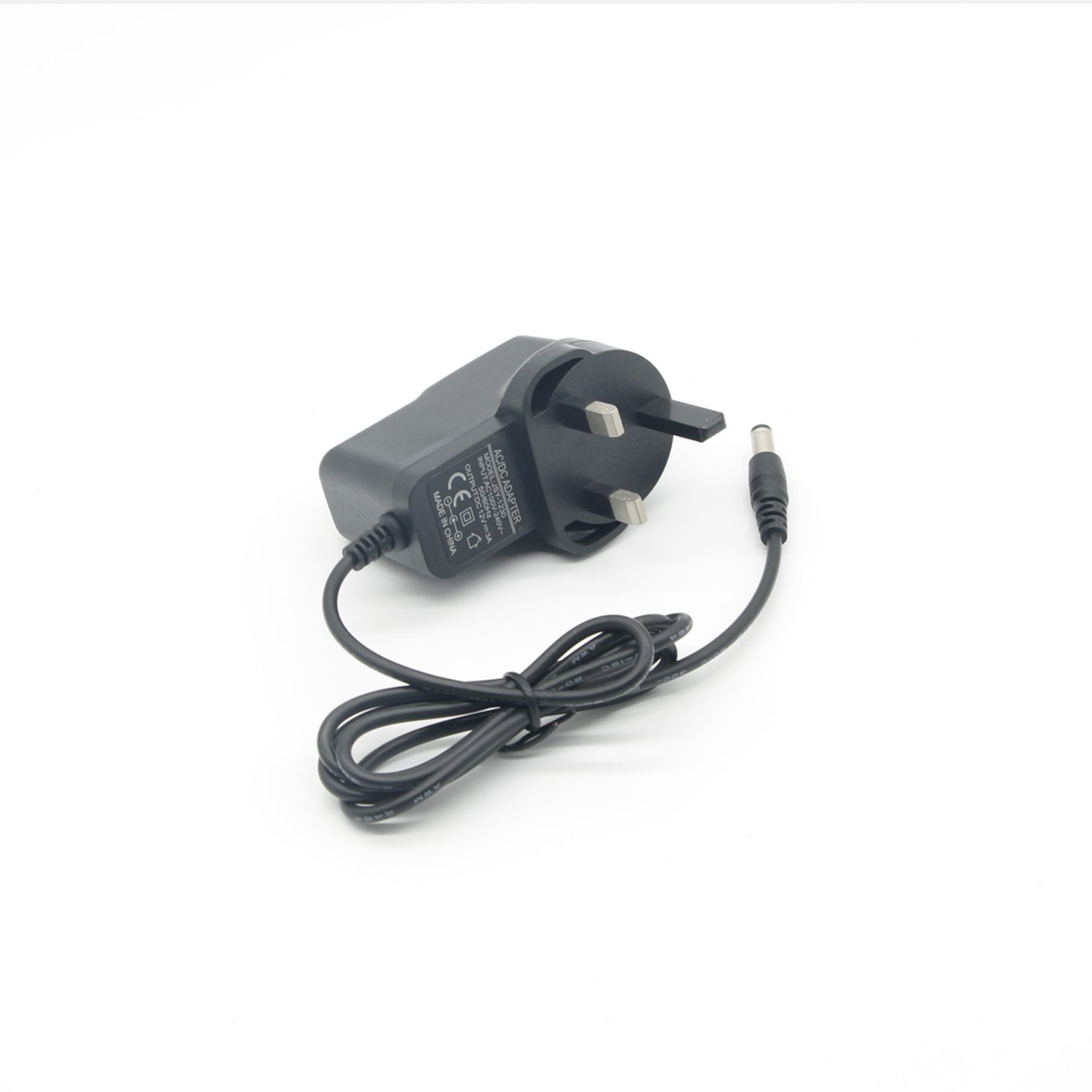 Universal AC DC PSU Wall Mount Power Adapter 5V 24V Switching Power Supply UK Plug 0.5A 3A Output 24W Desktop Made PC Material