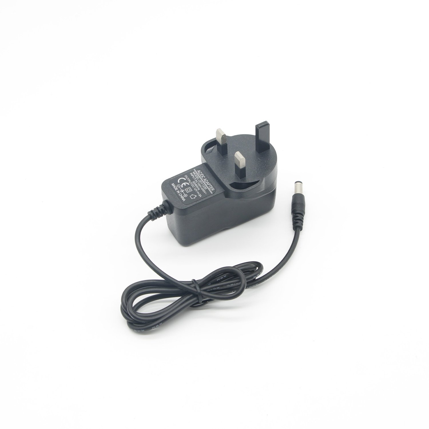Universal AC DC PSU Wall Mount Power Adapter 5V 24V Switching Power Supply UK Plug 0.5A 3A Output 24W Desktop Made PC Material
