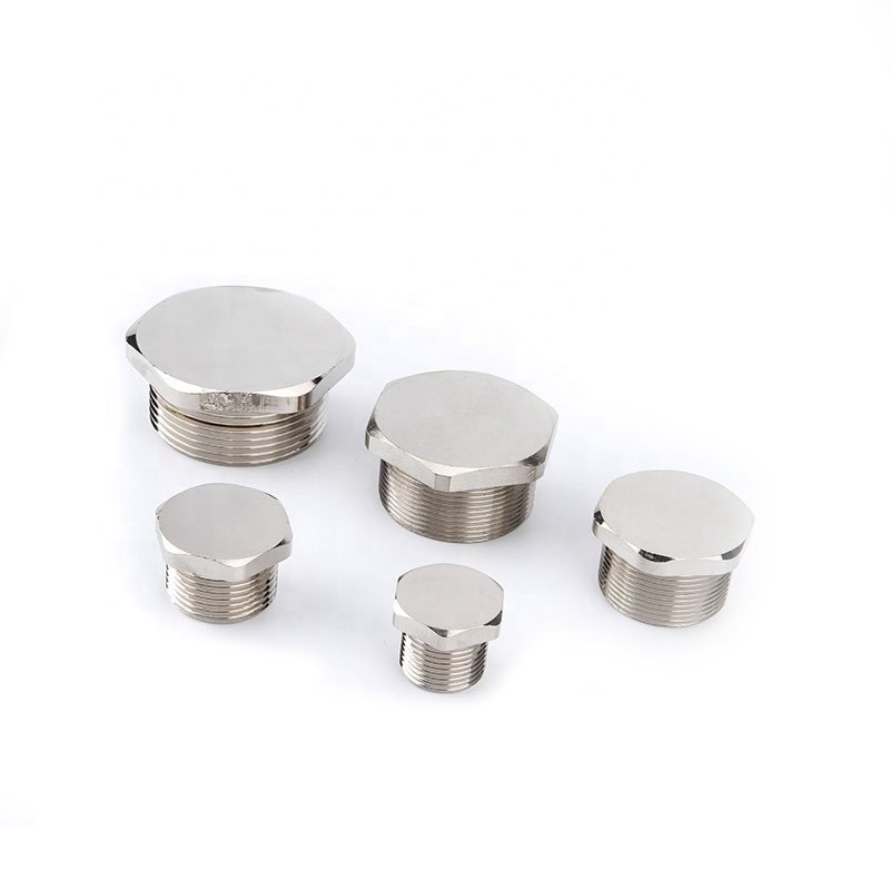 Free Sample M G NPT type brass stainless steel IP66,IP68 Allen/Dome head Stopping/Blanking Plug