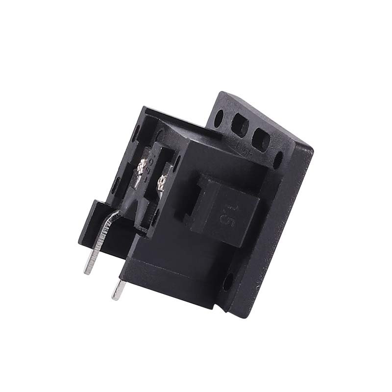 Factory Supply 2Pin 250V 2.5A Iec C8 Ac Power Plug Socket Female Power Socket Ac Power Socket