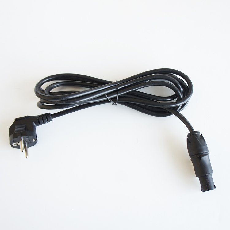 Custom 1.5M 1.8M Black CEE 7/7 Plug To PowerCON TRUE1 Connector Power Cord with Copper