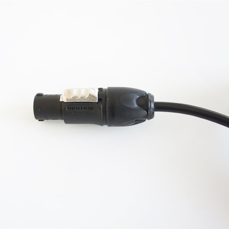 Custom 1.5M 1.8M Black CEE 7/7 Plug To PowerCON TRUE1 Connector Power Cord with Copper