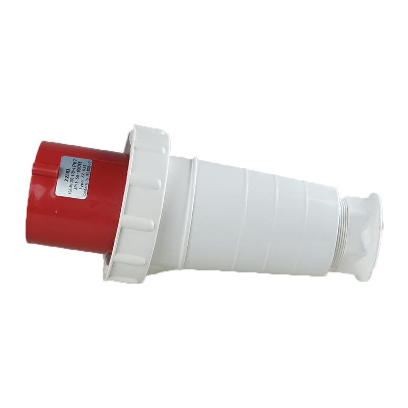 Industrial Three phase 4P plug ZZ034 3P+E 63A 380V IP67 aviation waterproof socket